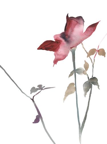 Print of Impressionism Botanic Paintings by Elizabeth Becker