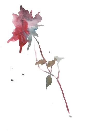 Print of Abstract Floral Paintings by Elizabeth Becker