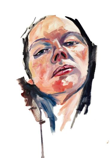 Print of Portraiture Portrait Paintings by Elizabeth Becker