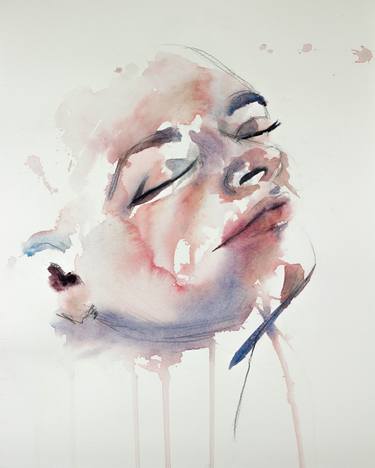 Original Abstract Portrait Paintings by Elizabeth Becker