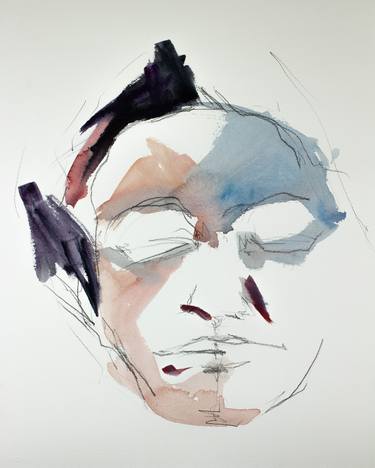 Original Abstract Portrait Paintings by Elizabeth Becker