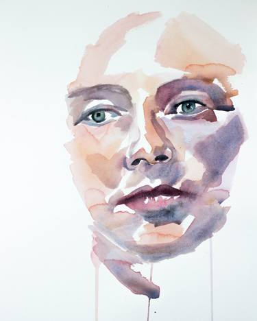 Print of Expressionism Portrait Paintings by Elizabeth Becker