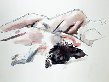 Print of Nude Paintings by Elizabeth Becker