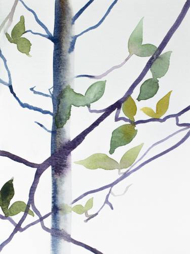 Print of Tree Paintings by Elizabeth Becker