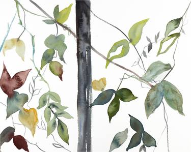 Print of Expressionism Nature Paintings by Elizabeth Becker