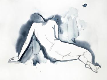 Print of Expressionism Nude Paintings by Elizabeth Becker