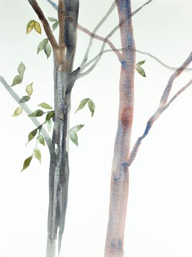 Saatchi Art Artist Elizabeth Becker; Painting, “Tree Study No. 33” #art