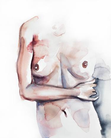 Original Figurative Nude Paintings by Elizabeth Becker