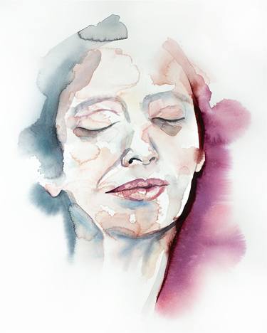 Print of Expressionism Portrait Paintings by Elizabeth Becker