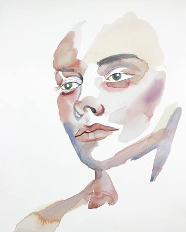 Original Expressionism Portrait Paintings by Elizabeth Becker