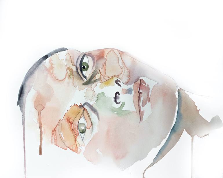 Print of Portraiture Portrait Paintings by Elizabeth Becker