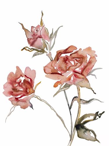 Print of Botanic Paintings by Elizabeth Becker