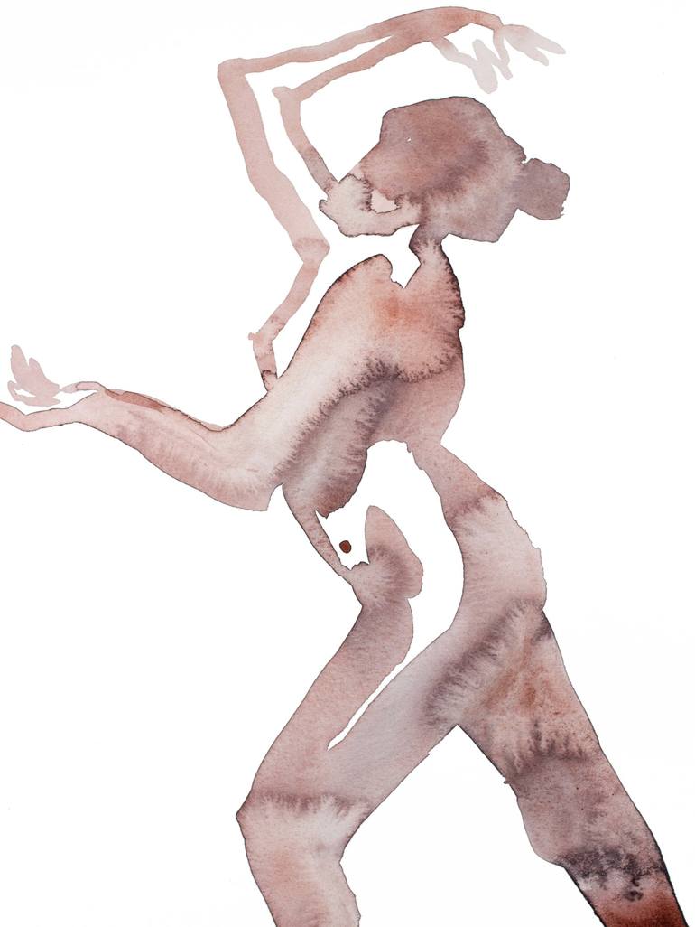Print of Figurative Nude Paintings by Elizabeth Becker