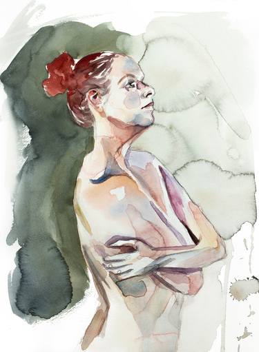 Original Figurative Nude Paintings by Elizabeth Becker