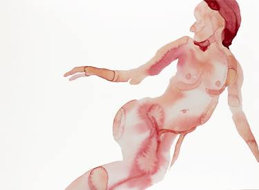 Original Minimalism Nude Paintings by Elizabeth Becker