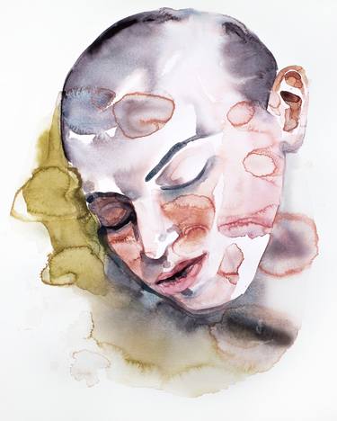 Original Minimalism Portrait Paintings by Elizabeth Becker