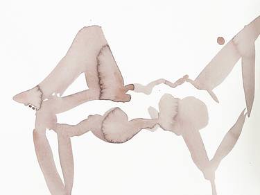 Print of Minimalism Nude Paintings by Elizabeth Becker