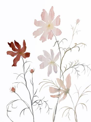 Original Impressionism Botanic Paintings by Elizabeth Becker
