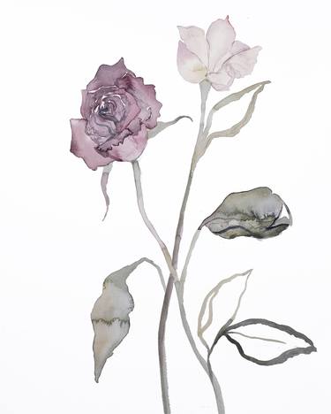 Original Expressionism Botanic Paintings by Elizabeth Becker