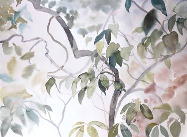 Saatchi Art Artist Elizabeth Becker; Paintings, “Rhododendron Study No. 10” #art