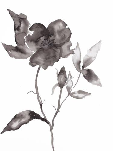 Original Expressionism Botanic Paintings by Elizabeth Becker