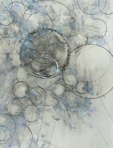 Original Abstract Expressionism Abstract Drawings by Joann Milano Neal