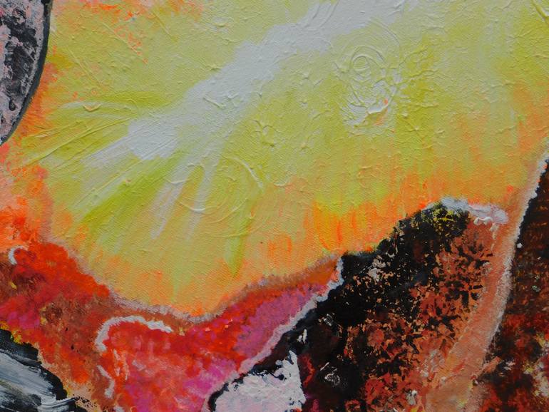 Original Abstract Expressionism Abstract Painting by Denise Morgan