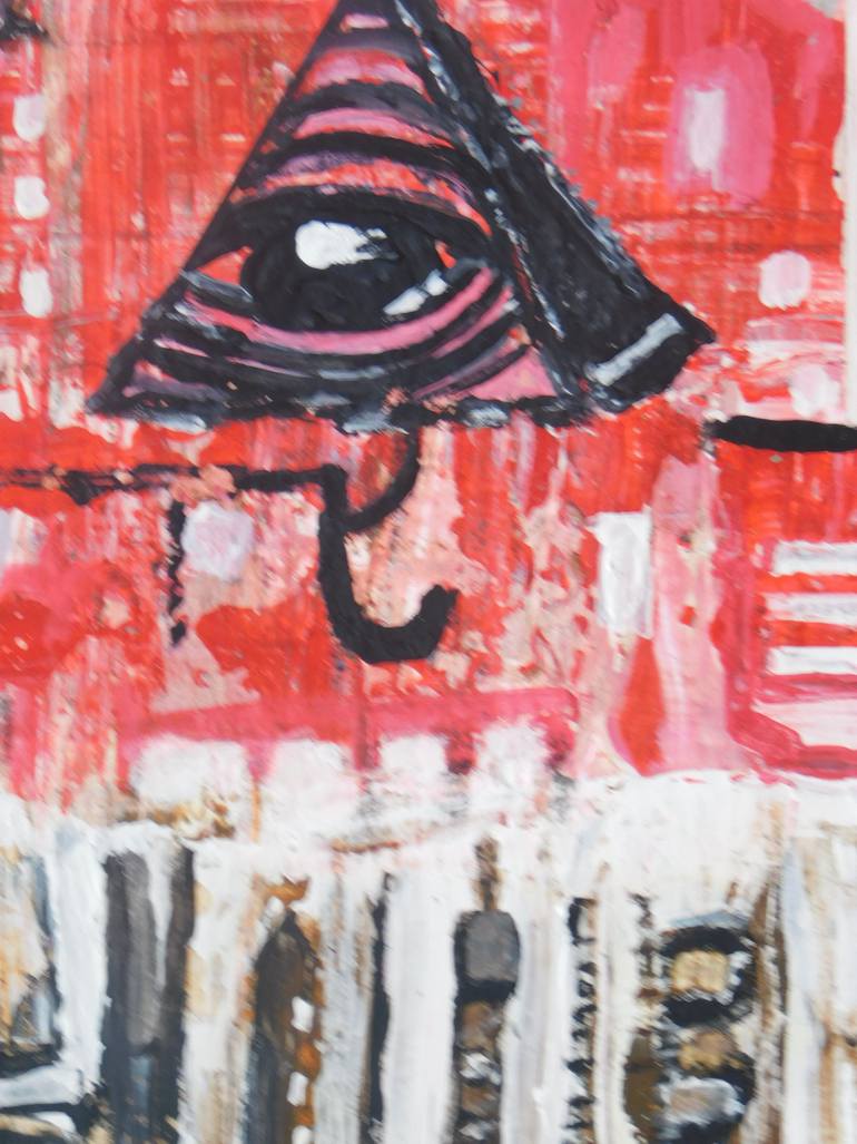 Original Abstract Expressionism Abstract Painting by Denise Morgan