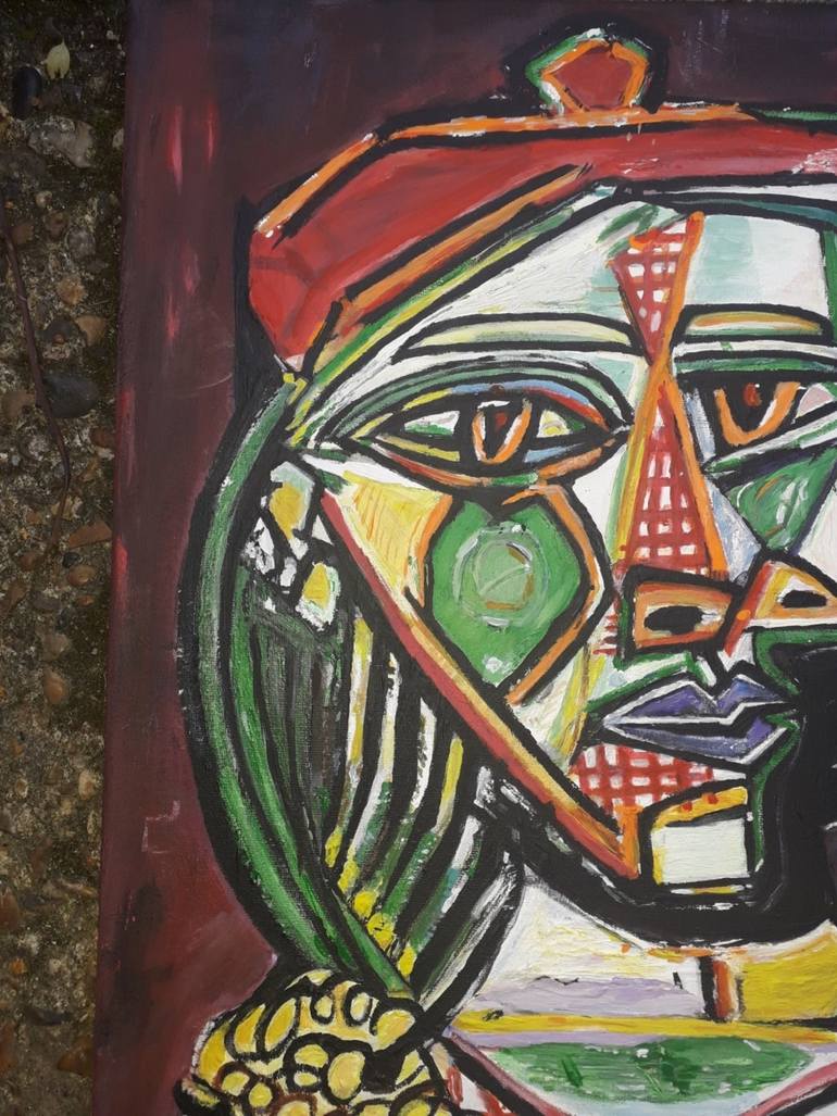 Original Portraiture People Painting by Denise Morgan