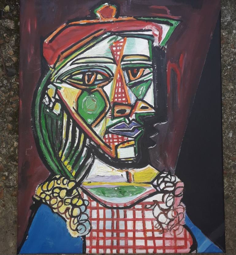 Original Portraiture People Painting by Denise Morgan