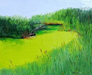 Original Expressionism Landscape Paintings by Louise Webber