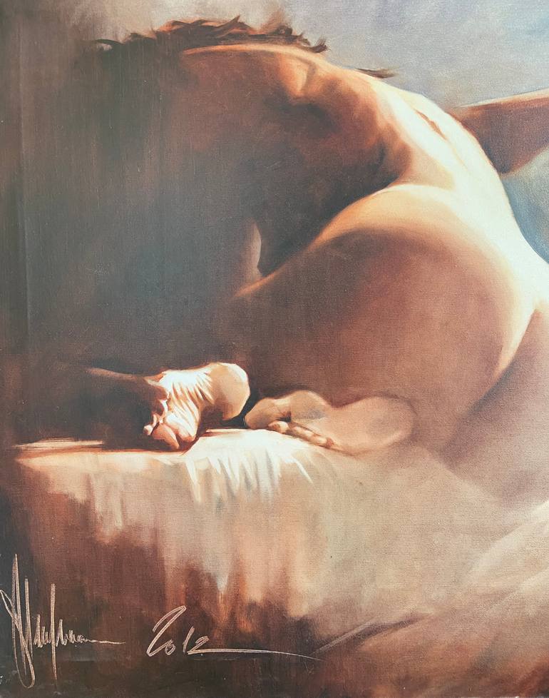 Original Contemporary Erotic Painting by Igor Shulman