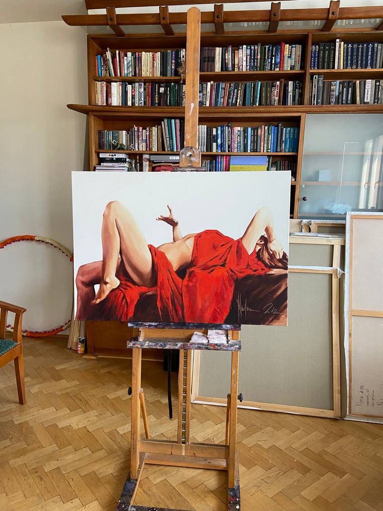 Original Contemporary Erotic Painting by Igor Shulman