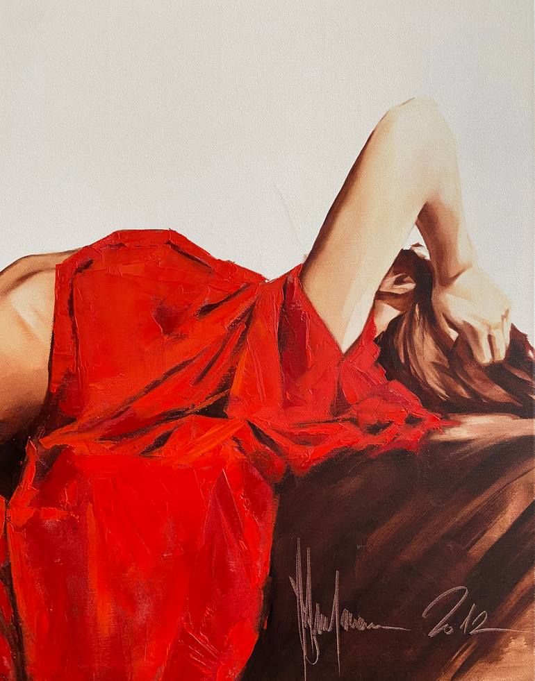 Original Contemporary Erotic Painting by Igor Shulman