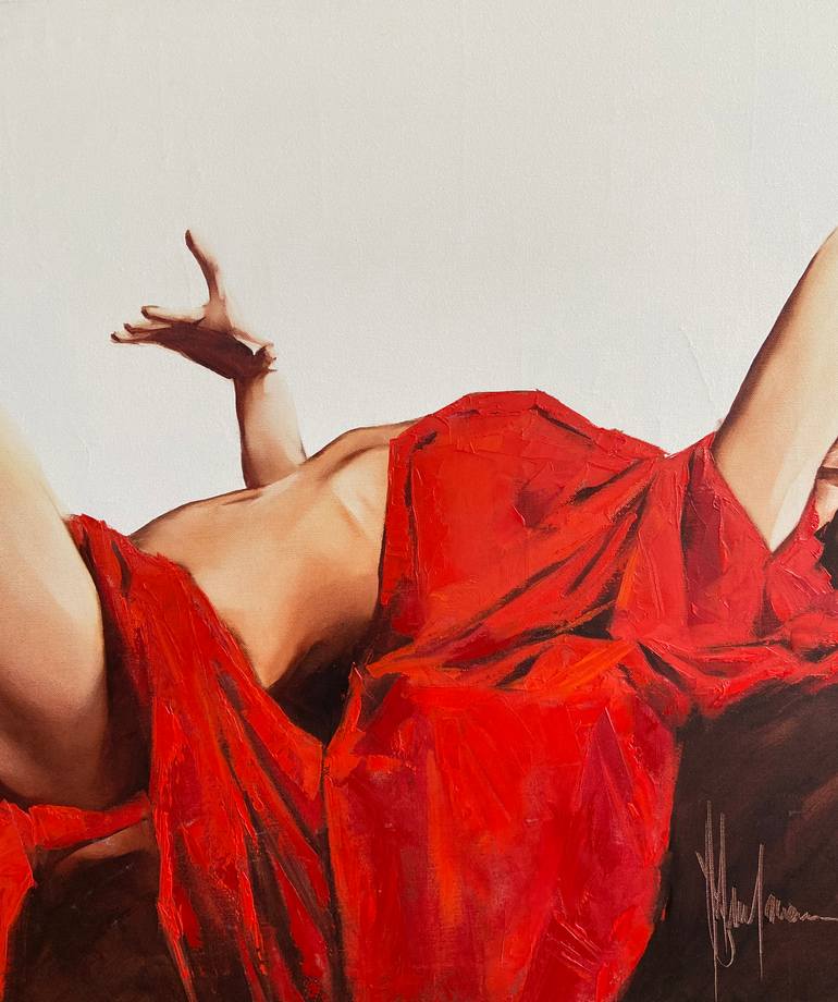 Original Contemporary Erotic Painting by Igor Shulman