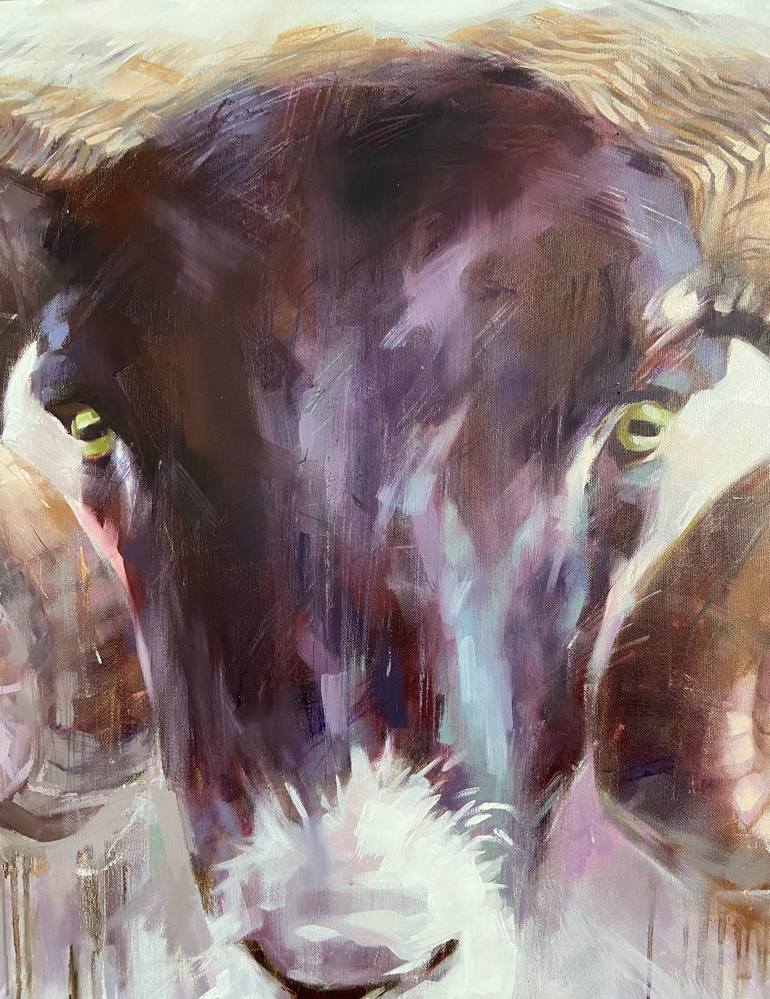 Original Expressionism Animal Painting by Igor Shulman