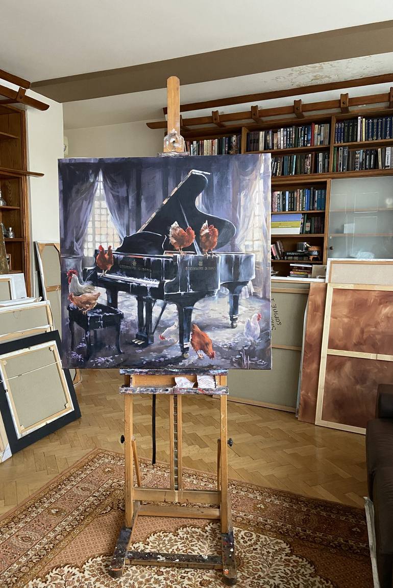 Original Contemporary Music Painting by Igor Shulman
