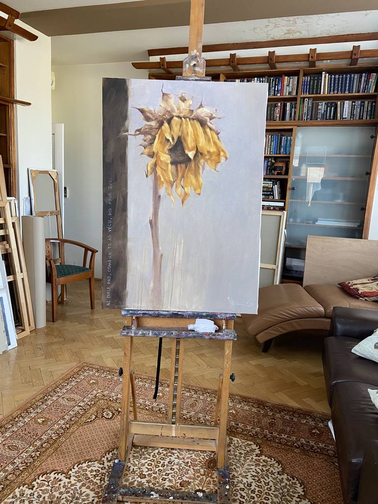 Original Contemporary Botanic Painting by Igor Shulman