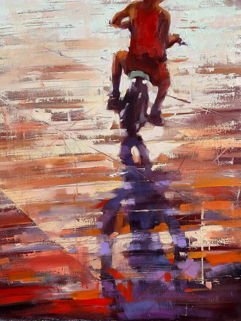 Original Contemporary Children Painting by Igor Shulman