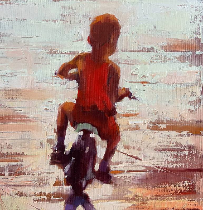 Original Children Painting by Igor Shulman