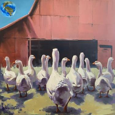 Original Conceptual Time Paintings by Igor Shulman