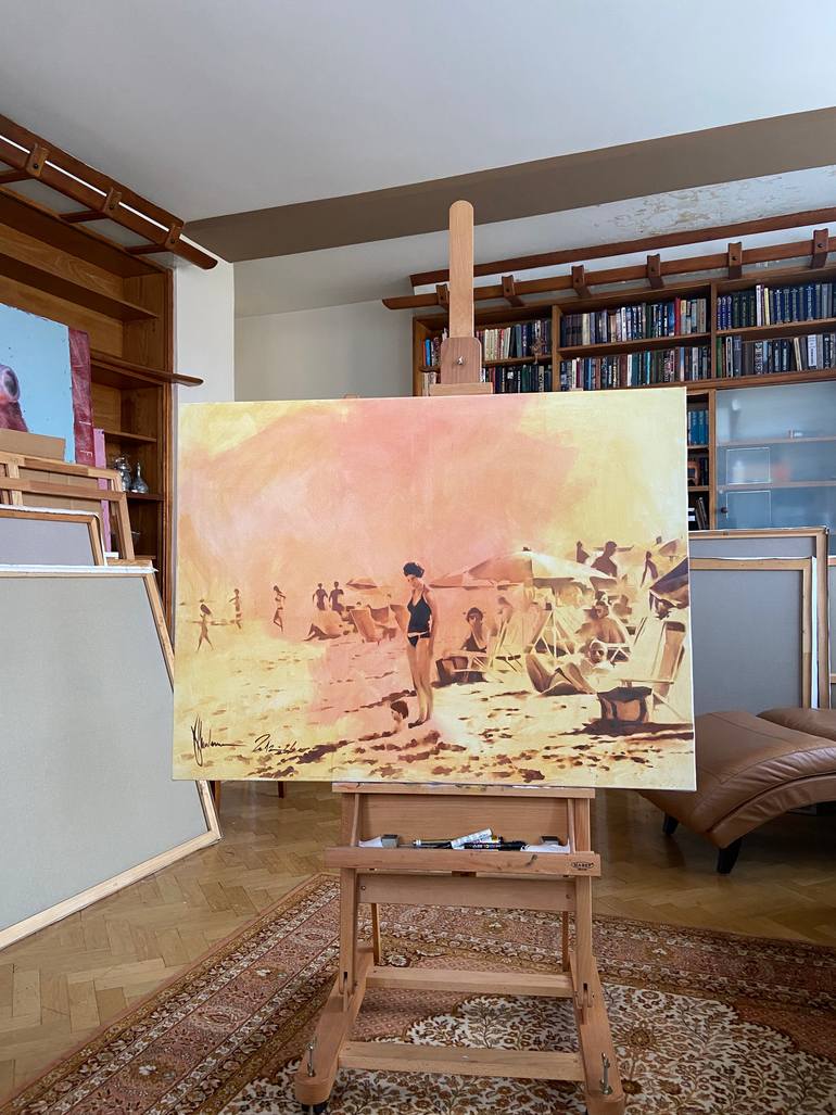 Original Contemporary Beach Painting by Igor Shulman