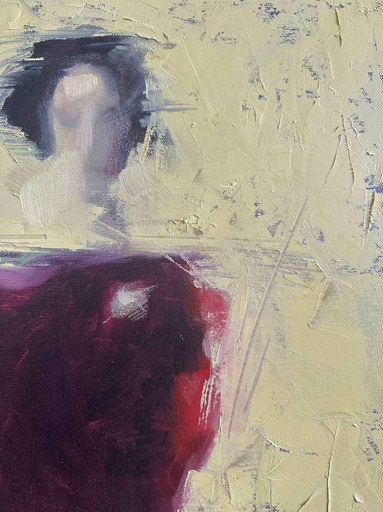 Original Expressionism Women Painting by Igor Shulman