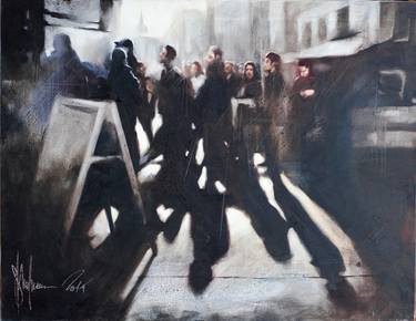 Print of Figurative Cities Paintings by Igor Shulman