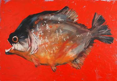 Print of Fish Paintings by Igor Shulman