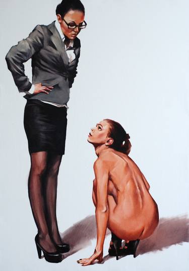 Print of Figurative Erotic Paintings by Igor Shulman