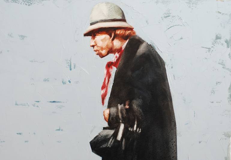 Original Figurative People Painting by Igor Shulman