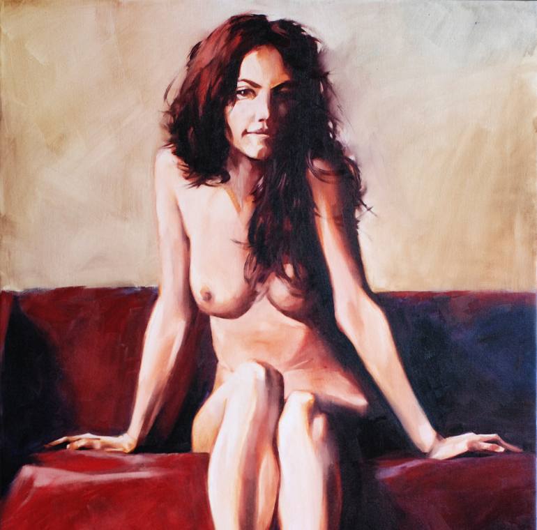 Original Figurative Erotic Painting by Igor Shulman