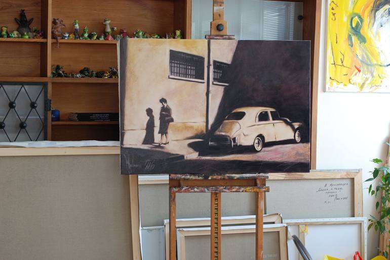 Original Fine Art Cities Painting by Igor Shulman