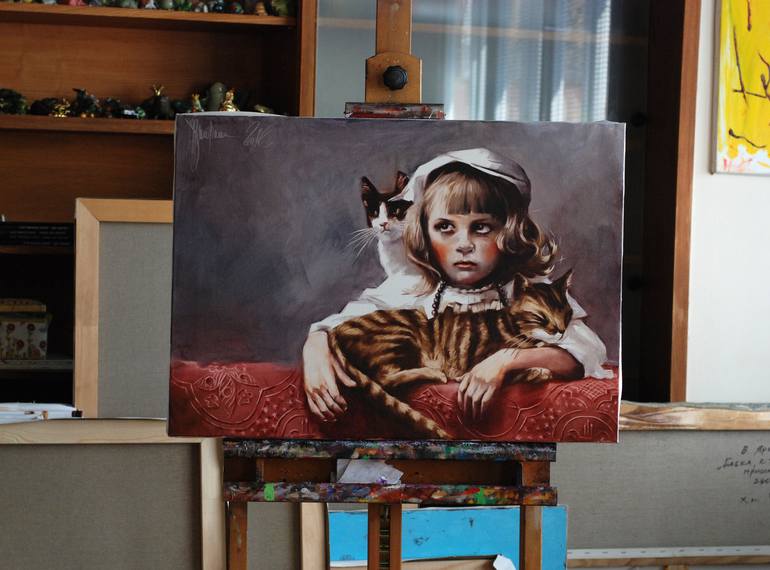 Original Children Painting by Igor Shulman